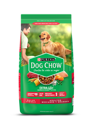 Dog Chow Razas medianas y grandes 25-Kgs. Adulto
