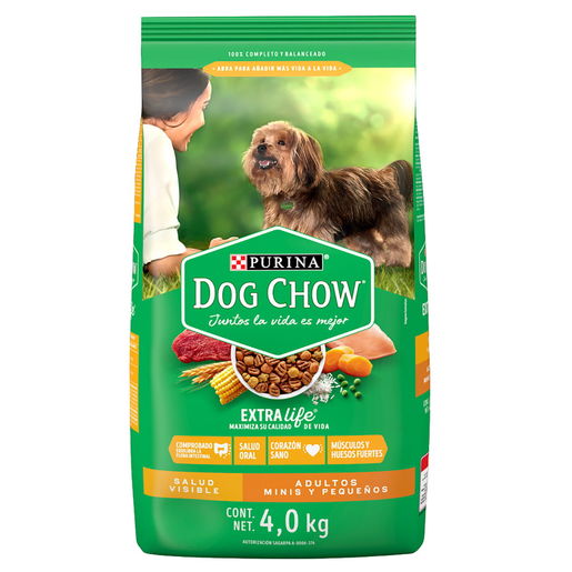 Dog Chow Razas pequeñas 25-Kgs. Adulto