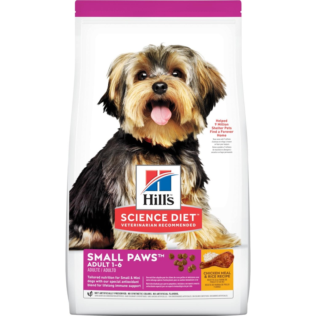 Hills Canine Adult Small & Toy Breed 15.5 Lb 7.03-Kgs. Adulto