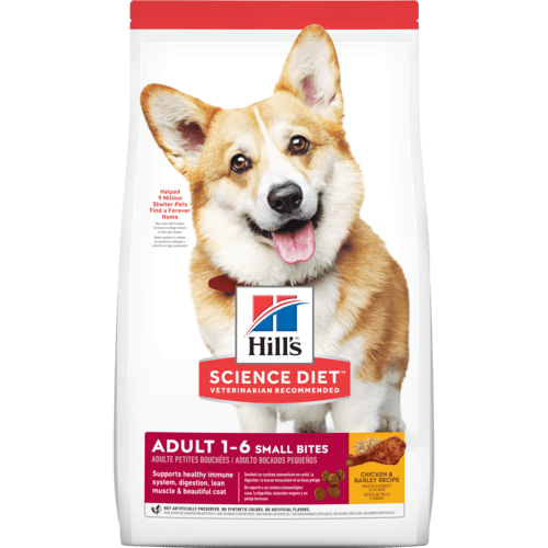 Hills Canine Adult Small Bites  5 Lb 2.27-Kgs. Adulto