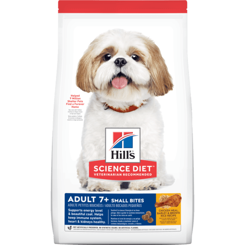 Hills Canine Mature Adult 7+ S.Bites  5 Lb 2.27-Kgs. Senior