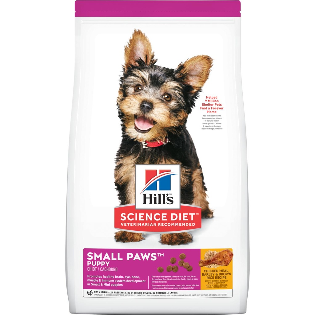 Hills Canine Puppy Small & Toy Breed 4.5 Lb 2.04-Kgs. Cachorro