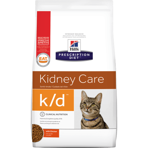 Hills Prescription Diet K/D Feline 8.5 Lb 3.86-Kgs. Adulto