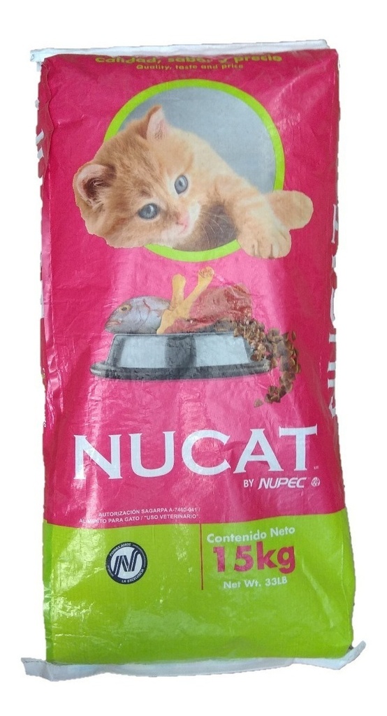 Nucat 15-Kgs. Adulto