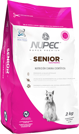 Nupec Senior razas pequeñas 2-Kgs. Senior
