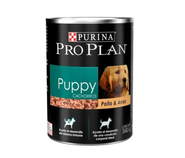 ProPlan Perro Puppy Pollo Y Arroz Lata 0.368-Kgs. Cachorro