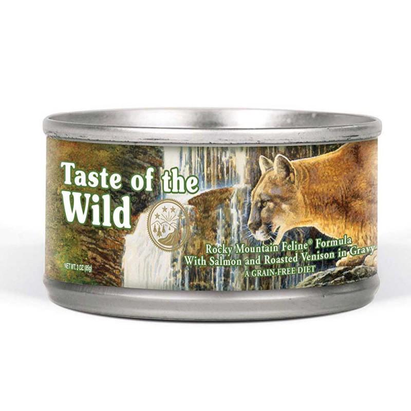 Taste Of The Wild Lata Rocky mountain feline 0.143-Kgs. Todas
