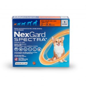 NexGard Spectra 2.0 - 3.5 kg 0.005-Kgs. Todas