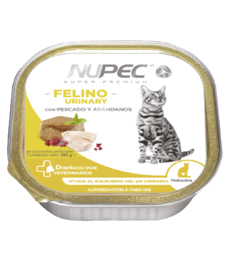 Nupec Feline Urinary 0.1-Kgs. Adulto