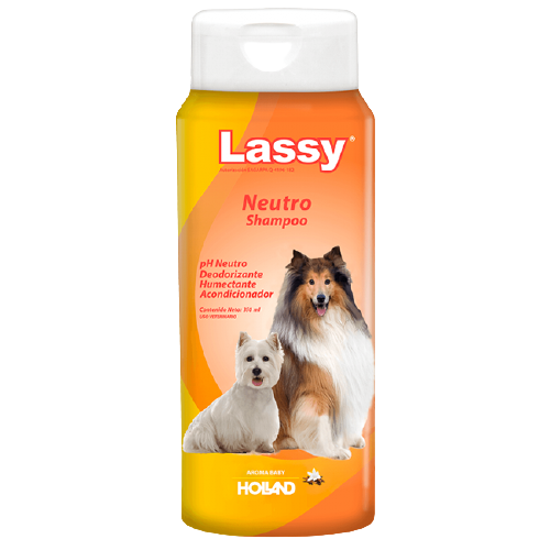 Holland Shampoo Lassy Neutro 0.35-Lts. Todas