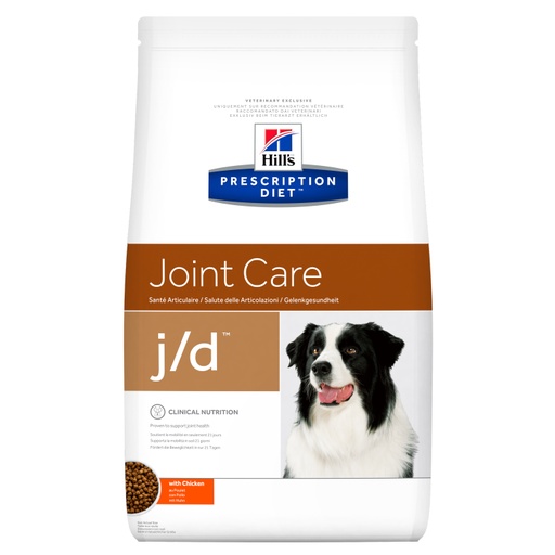 [01-02-01-09-3.86-42] Hills Prescription Diet J/D Canine 8.5 Lb 3.86-Kgs. Adulto