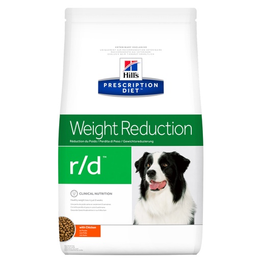 [01-02-01-09-7.94-14] Hills Prescription Diet R/D Canine 17.5 Lb 7.94-Kgs. Adulto
