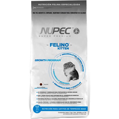 [02-03-01-11-1.5-29] Nupec Felino kitten 1.5-Kgs. Cachorro
