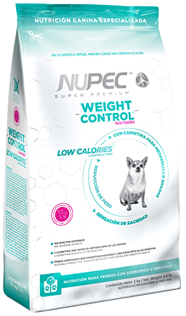 [01-02-03-11-2-23] Nupec Weight control razas pequeña 2-Kgs. Adulto