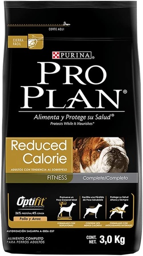 [01-02-01-13-3-37] ProPlan Reduce Calorie Optifit  3-Kgs. Adulto