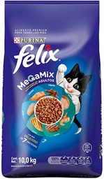[02-02-01-14-10-5] Purina Felix Triple Delicious 10-Kgs. Adulto