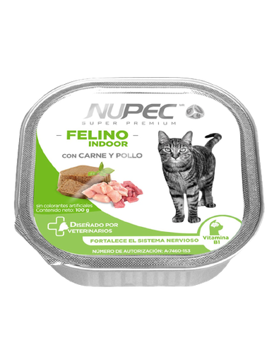 [02-02-01-11-0.1-37] Nupec Felino adult indoor 0.1-Kgs. Adulto